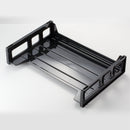 Officemate Recycled Side Load Desk Tray, 1 Section, Letter Size Files, 13.19" x 9" x 2.75", Black (OIC26052)