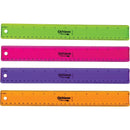 Officemate Flexible Ruler, 12", 12/PK, Assorted (OIC30209)