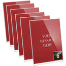 Officemate Slanted Vertical Sign Holder - Clear (OIC23065)