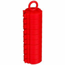 3M ScotchCode Wire Marker Tape Dispenser STD, 0.2" Width, White, Red, Transparent, Polyester, Acrylic, Plastic (MMMSTD09X)