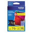 Brother LC79Y Innobella Super High-Yield Ink, 1200 Page-Yield, Yellow (BRTLC79Y)