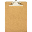 Officemate Hardboard Clipboard, 1" Paper Capacity, 9"x12 1/2", Brown (OIC83100)