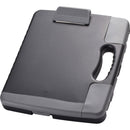 Officemate Portable Storage Clipboard Case, 3/4" Capacity, Holds 9w x 12h, Charcoal (OIC83301)