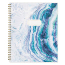 Blue Sky® Gemma Academic Year Weekly/Monthly Planner, Geode Artwork, 11 x 8.5, Blue/Purple Cover, 12-Month (July to June): 2024 to 2025 (BLS118177)
