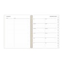 Blue Sky® Gemma Academic Year Weekly/Monthly Planner, Geode Artwork, 11 x 8.5, Blue/Purple Cover, 12-Month (July to June): 2024 to 2025 (BLS118177)