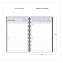 Blue Sky® Perpetual Daily Planner, 8.5 x 5.5, Blue Cover, 52 Weeks: Undated (BLS141138)
