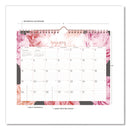 Blue Sky® Joselyn Monthly Wall Calendar, Floral Artwork, 11 x 8.75, White/Pink/Peach Sheets, 12-Month (Jan to Dec): 2025 (BLS14748025)