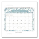 Blue Sky® Amitza Blue Monthly Wall Calendar, Abstract Artwork, 15 x 12, White/Blue/Gray Sheets, 12-Month (Jan to Dec): 2025 (BLS14877225)