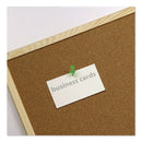 Officemate Push Pins, Assorted Plastic Head, 0.5" Pin, 200/Pack (OIC614312)