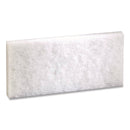 3M™ Doodlebug Scrub Pad, 4.6 x 10, White, 5/Box (MMM8440PK)