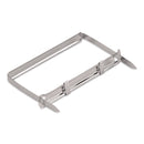 Officemate Two-Prong File Fastener Sets, 2" Capacity, 2.75" Center to Center, Silver, 50/Box (OIC609114)