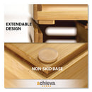 Officemate Bamboo Large File Sorter, 9 Sections, A6/A7/A8/A9/Legal/Letter/Tabloid Size Files, 14.09 x 10.04 x 3.82, Brown (OIC71002)