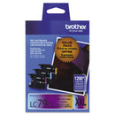 Brother LC793PKS Innobella Super High-Yield Ink, 1200 Page-Yield, Cyan/Magenta/Yellow (DY3466)