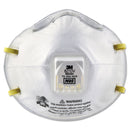 3M™ Particulate Respirator 8210V, N95, Cool Flow Valve, 10/Box (MMM8210V)