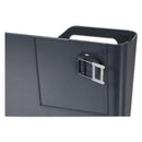 Officemate VerticalMate Cubicle Wall File Pocket, Plastic, Letter Size, 11.5" x 2" x 9", Slate Gray (OIC29152)