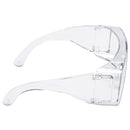 3M™ Tour Guard V Safety Glasses, One Size Fits Most, Clear Frame/Lens, 20/Box (MMMTGV0120)