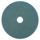 3M™ Ultra High-Speed Floor Burnishing Pads 3100, 27" Diameter, Aqua, 5/Carton (MCO20264)