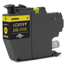 Brother LC3019Y Innobella Super High-Yield Ink, 1300 Page-Yield, Yellow (BRTLC3019Y)