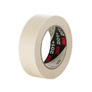 3M™ 201+ General Use Masking Tape, 0.94 in x 60.14 yd, Natural (405-511156-47406)