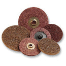 3M™ Scotch-Brite Roloc Discs, 3 in, 18,000 rpm, Aluminum Oxide, Maroon, Metal Button (405-048011-13258)