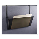 Officemate Plastic Wall-File Pocket, One Pocket, Legal, 16.19 x 4.13 x 7, Smoke (OIC21441) (OIC21441)
