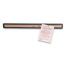 Officemate Verticalmate Plastic Cork Bar, 19 x 0.88 x 1.5, Fabric Panel Mount, Gray (OIC29212)