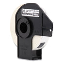Brother Die-Cut Multipurpose Labels, 0.66 x 3.4, White, 400/Roll, 3 Rolls/Pack (BRTDK12043PK)