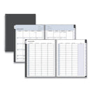 Blue Sky® Passages Appointment Planner, 11 x 8.5, Charcoal Cover, 12-Month (Jan to Dec): 2025 (BLS100009)