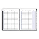 Blue Sky® Passages Appointment Planner, 11 x 8.5, Charcoal Cover, 12-Month (Jan to Dec): 2025 (BLS100009)