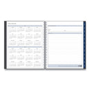 Blue Sky® Passages Monthly Planner, 10 x 8, Charcoal Cover, 12-Month (Jan to Dec): 2025 (BLS100011)