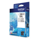 Brother LC20EC INKvestment Super High-Yield Ink, 1200 Page-Yield, Cyan (BRTLC20EC)