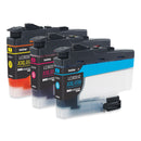 Brother LC30333PKS INKvestment Super High-Yield Ink, 1500 Pg-Yield, Cyan/Magenta/Yellow (BRTLC30333PKS)