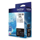 Brother LC20EBK INKvestment Super High-Yield Ink, 2400 Page-Yield, Black (BRTLC20EBK)