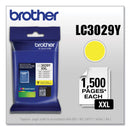 Brother LC3029Y INKvestment Super High-Yield Ink, 1500 Page-Yield, Yellow (BRTLC3029Y)