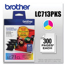 Brother LC713PKS Innobella Ink, 300 Page-Yield, Cyan/Magenta/Yellow (LC713PKS)