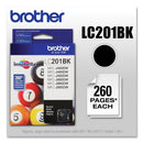 Brother LC201BK Innobella Ink, 260 Page-Yield, Black (BRTLC201BK)