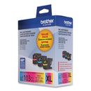 Brother LC1033PKS Innobella High-Yield Ink, 600 Page-Yield, Cyan/Magenta/Yellow (PX4558)