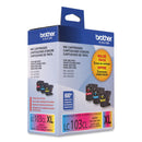 Brother LC1033PKS Innobella High-Yield Ink, 600 Page-Yield, Cyan/Magenta/Yellow (PX4558)