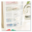 Brother TZe Standard Adhesive Laminated Labeling Tape, 0.7" x 26.2 ft, Black on Clear (BRTTZE141)