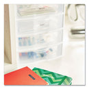Brother TZe Standard Adhesive Laminated Labeling Tape, 0.23" x 26.2 ft, Black on Clear (BRTTZE111)