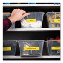 Brother TZe Standard Adhesive Laminated Labeling Tape, 0.94" x 26.2 ft, Black on Yellow (BRTTZE651)