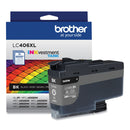 Brother LC406XLBKS INKvestment High-Yield Ink, 6.000 Page-Yield, Black (BRTLC406XLBKS)
