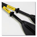 Brother TZ Extra-Strength Adhesive Laminated Labeling Tape, 1.4" x 26.2 ft, Black on Yellow (BRTTZES661)