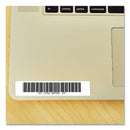 Brother TZ Security Tape Cartridge for P-Touch Labelers, 0.7" x 26.2 ft, Black on White (BRTTZESE4)