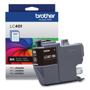 Brother LC401BKS Ink, 200 Page-Yield, Black (BRTLC401BKS)