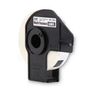 Brother Die-Cut Multipurpose Labels, 0.66" x 2.1", White, 400/Roll (BRTDK1204)