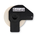 Brother Die-Cut Multipurpose Labels, 0.66" x 2.1", White, 400/Roll (BRTDK1204)