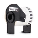 Brother Continuous Film Label Tape, 2.4" x 50 ft Roll, White (BRTDK2212)