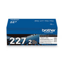 Brother TN2272PK High-Yield Toner, 3,000 Page-Yield, Black, 2/Pack (BRTTN2272PK)