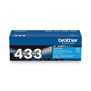 Brother TN433C High-Yield Toner, 4,000 Page-Yield, Cyan (BRTTN433C)
